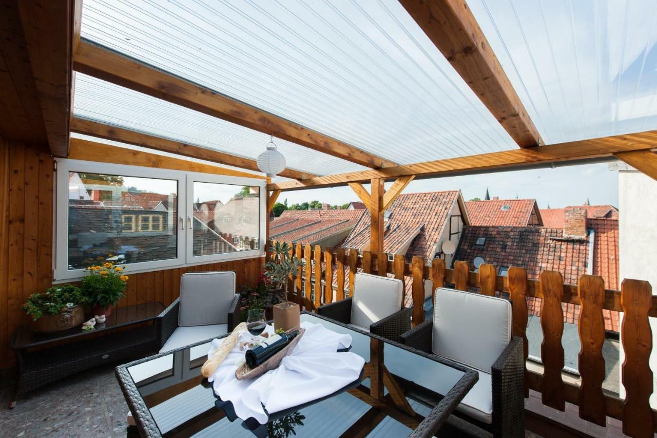 Ferienhaus Schlossgarten Quedlinburg Exterior foto